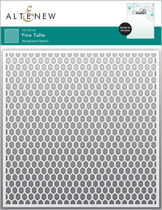 Fine Tulle Stencil