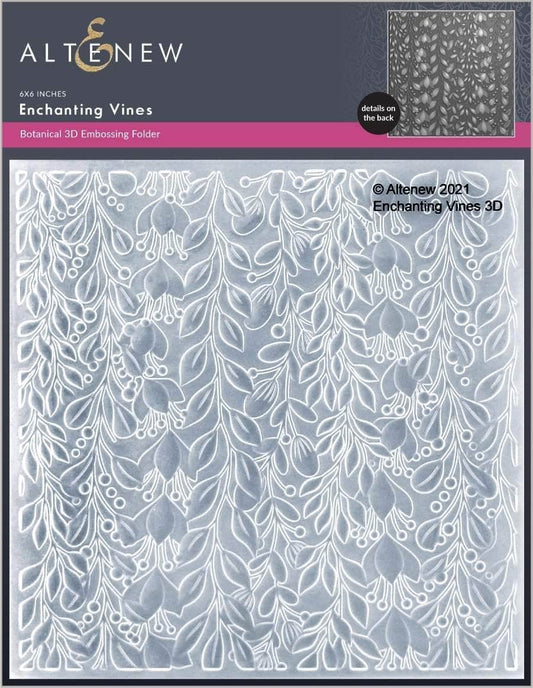 Enchanting Vines 3D Embossing Folder