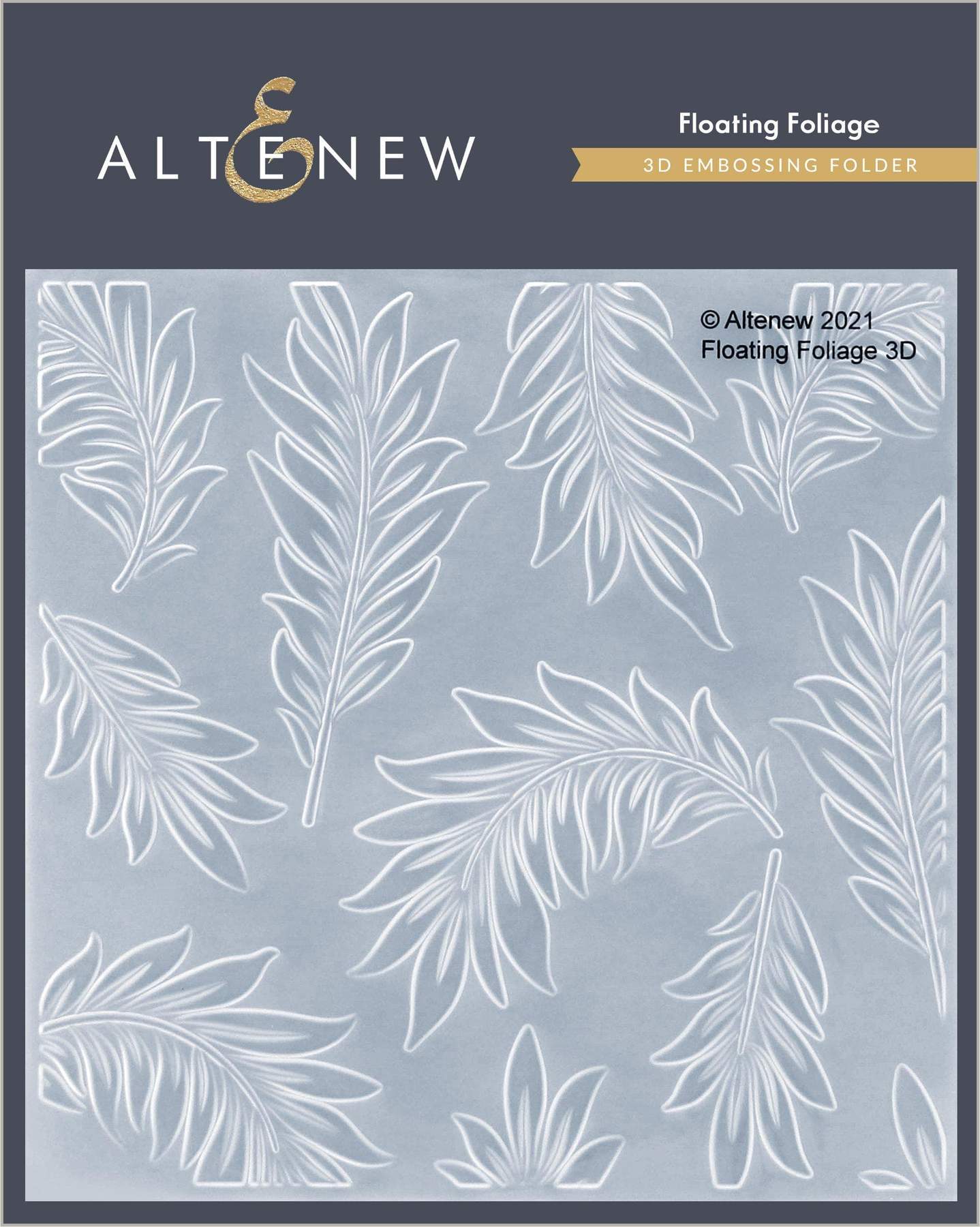 Floating Foliage 3D Embossing Folder