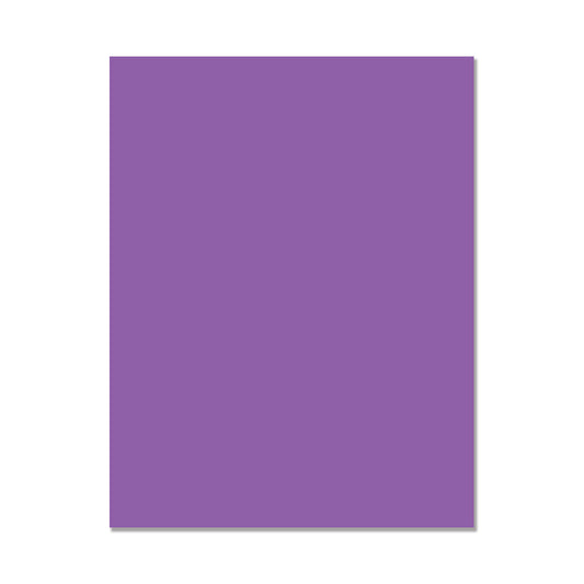 Hero Hues 8.5x11 Cardstock Amethyst