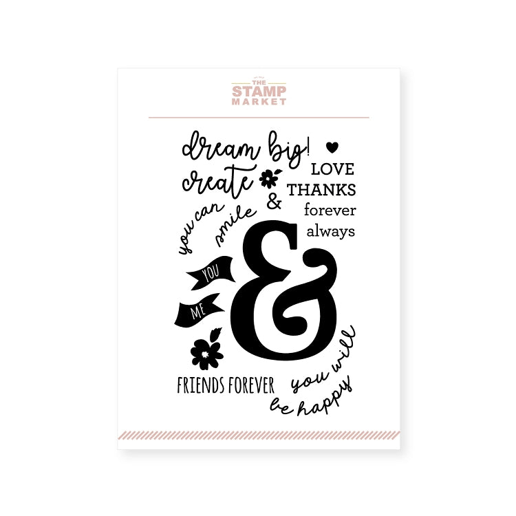 Ampersand Stamp Set