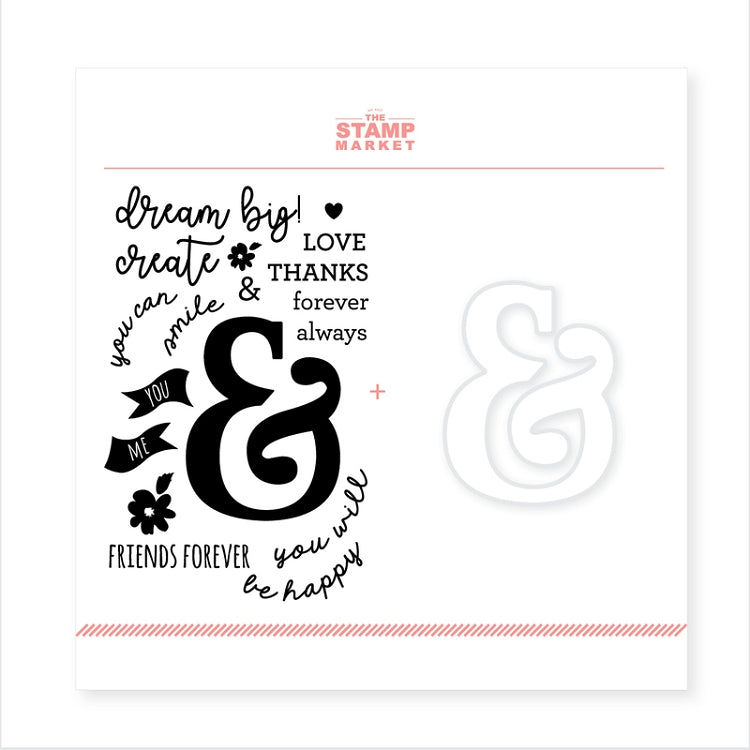 Ampersand Stamp & Die Bundle