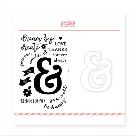 Ampersand Stamp & Die Bundle