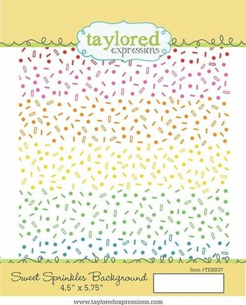 Sweet Sprinkles Background Stamp
