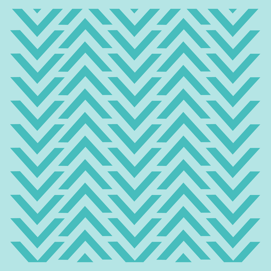 Chevron Arrows Background Stencil