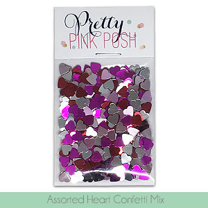 Assorted Heart Confetti
