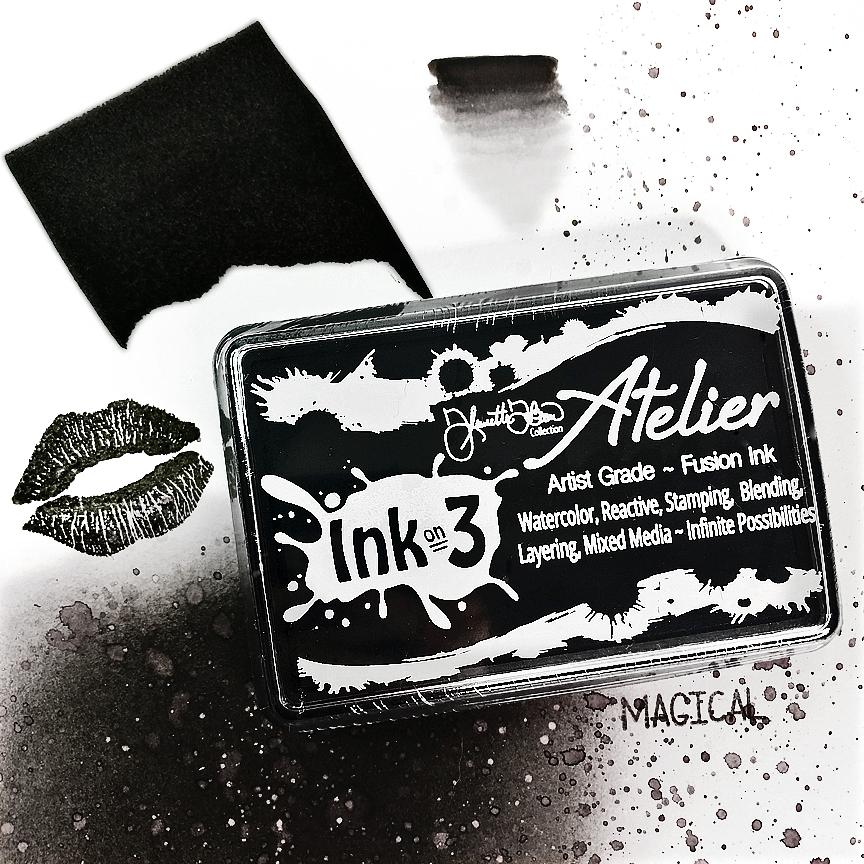 Atelier Paint It Black Fusion Ink Pad