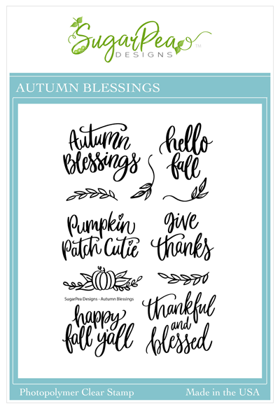 Autumn Blessings Stamp Set