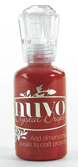 Nuvo Crystal Drops Autumn Red