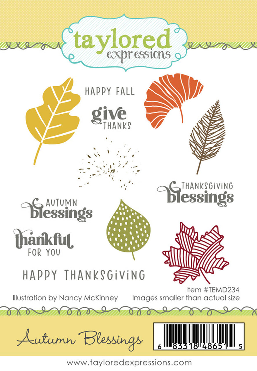 Autumn Blessings Stamp Set