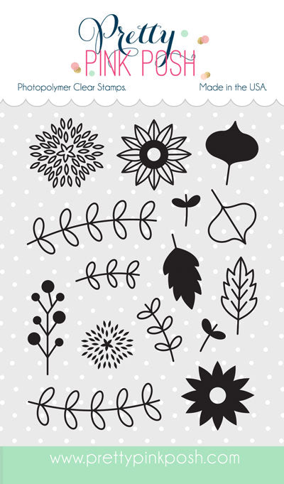 Autumn Blooms Stamp Set