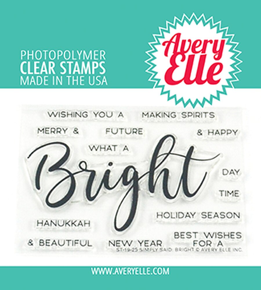 Simply Said Bright Clear Stamps