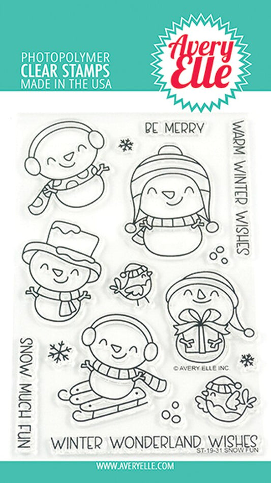 Snow Fun Clear Stamps