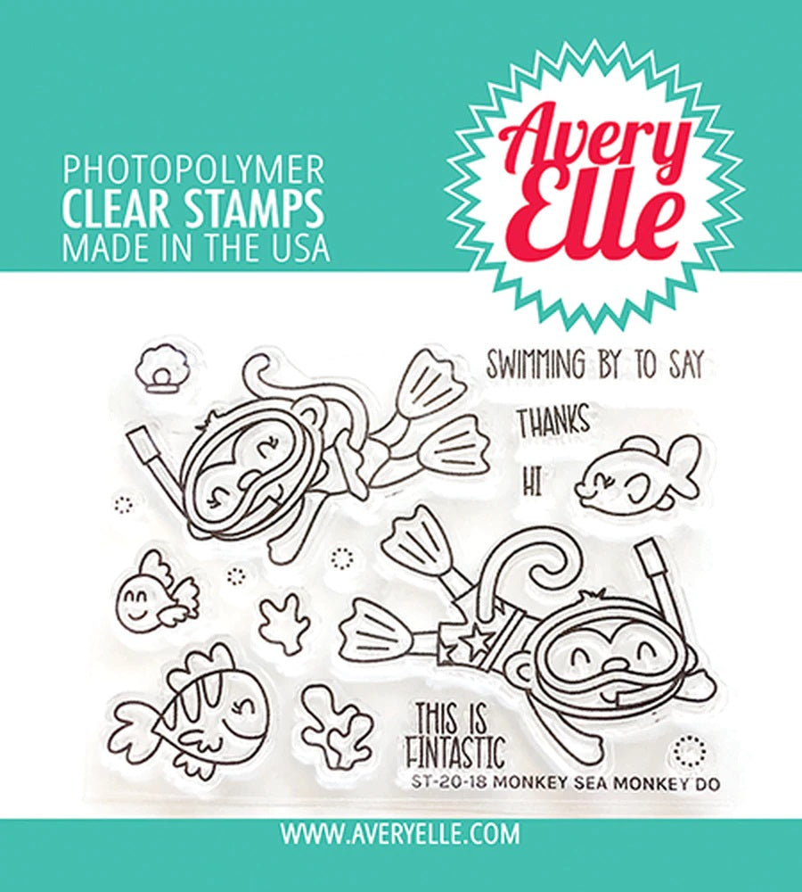 Monkey Sea Monkey Do Stamp Set