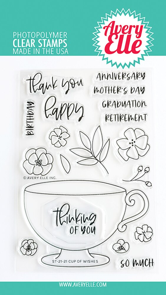 Cup Of Wishes Stamp Set