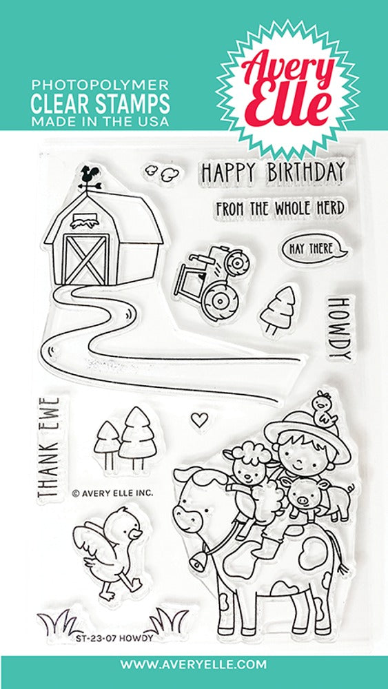 Howdy Stamp Set