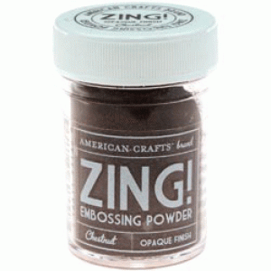 Zing! Embossing Powder Opaque Chestnut