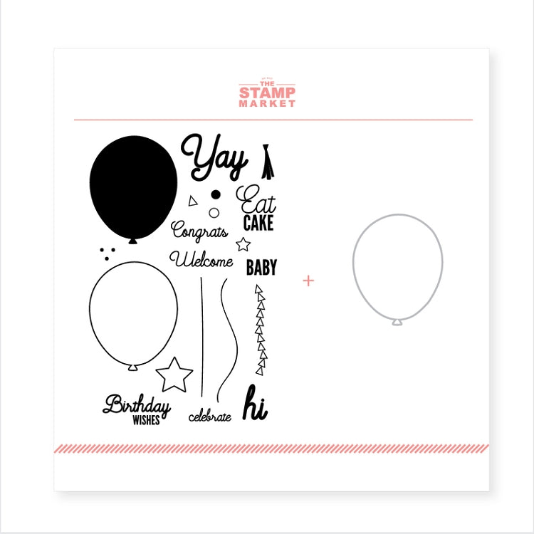 Balloon Builder Stamp & Die Bundle