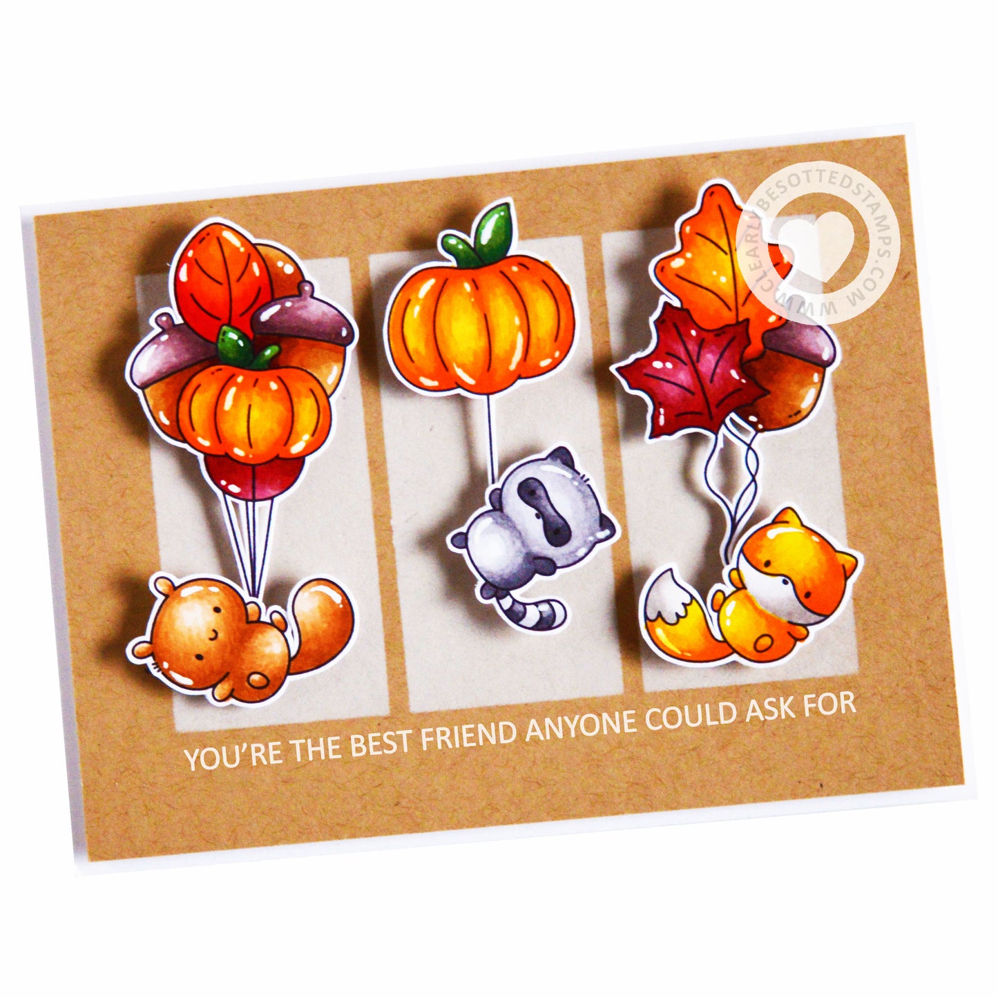 Balloon Bunch Autumn Stamp Set