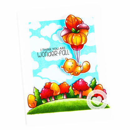 Balloon Bunch Autumn Stamp Set