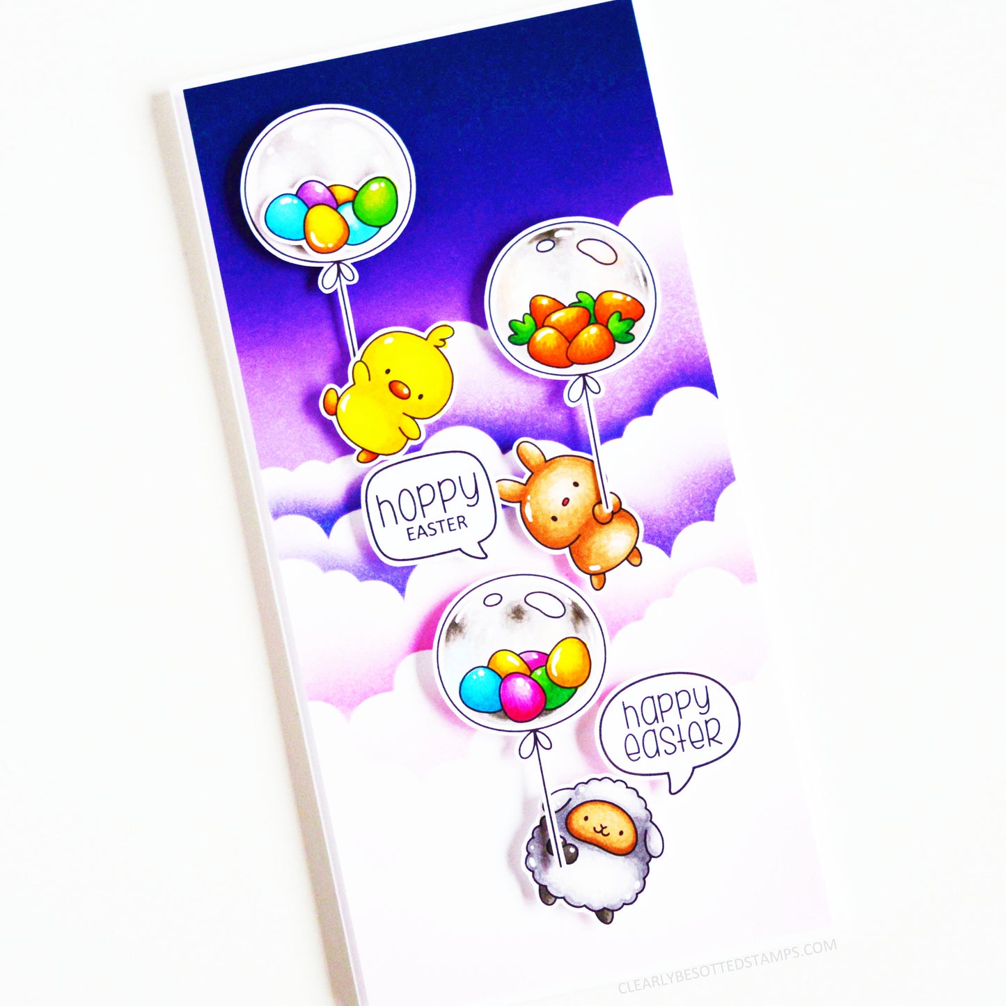 Balloon Bunch Easter Stamp Set