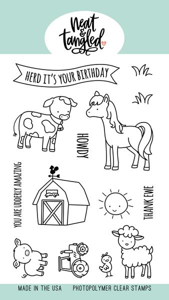 Barnyard Buddies Stamp Set