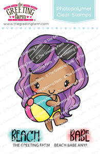 Beach Babe Anya Stamp Set