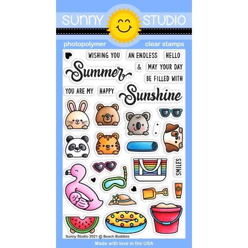 Beach Buddies Stamp Set