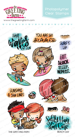 Beach Day Stamp Set