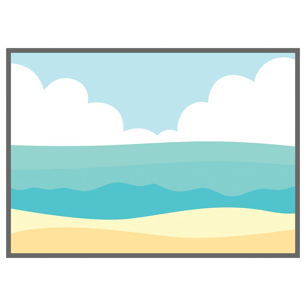 Beach Scene A7 Cover Plate