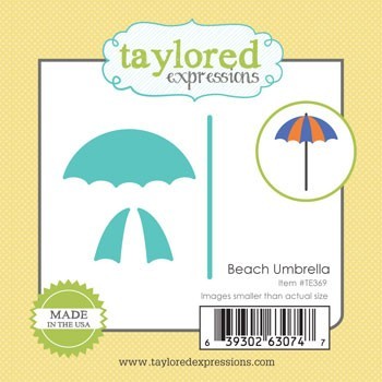 Little Bits Die - Beach Umbrella