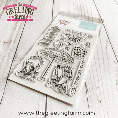 Beach Vibes Stamp Set