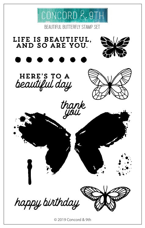 Beautiful Butterfly Stamp Set