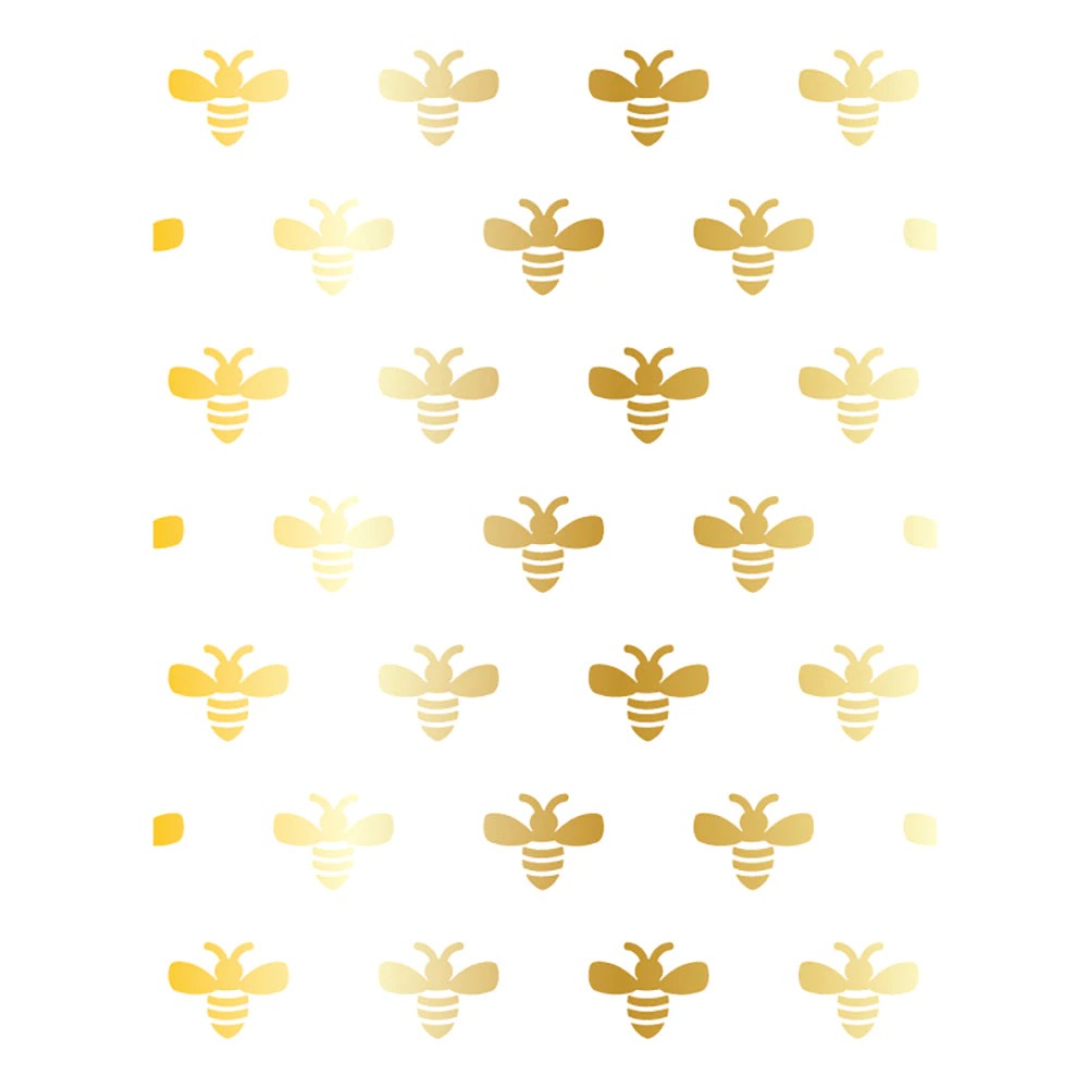 Bees A2 Hot Foil Plate