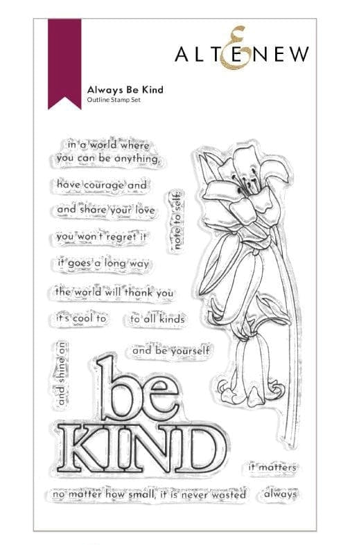 Always Be Kind Stamp Set