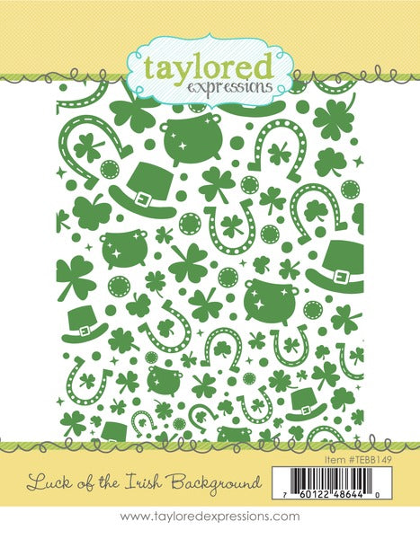 Luck of the Irish Background Stamp