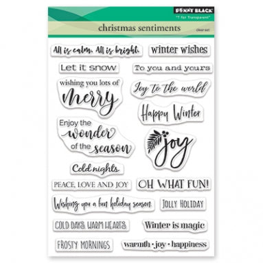 Christmas Sentiments Stamp Set