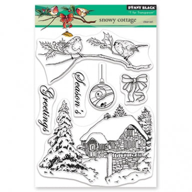Snowy Cottage Stamp Set
