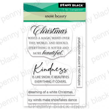 Snow Beauty Mini Stamp Set