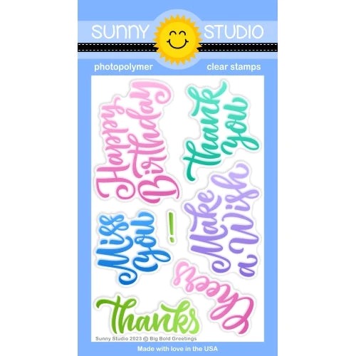 Big Bold Greetings Stamp Set