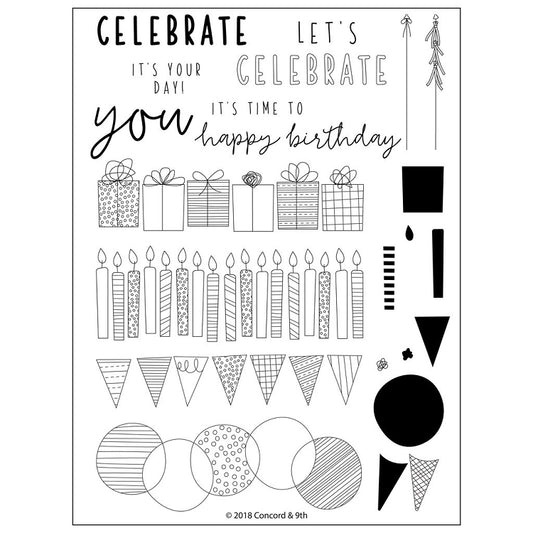 Birthday Stacks Stamp Set