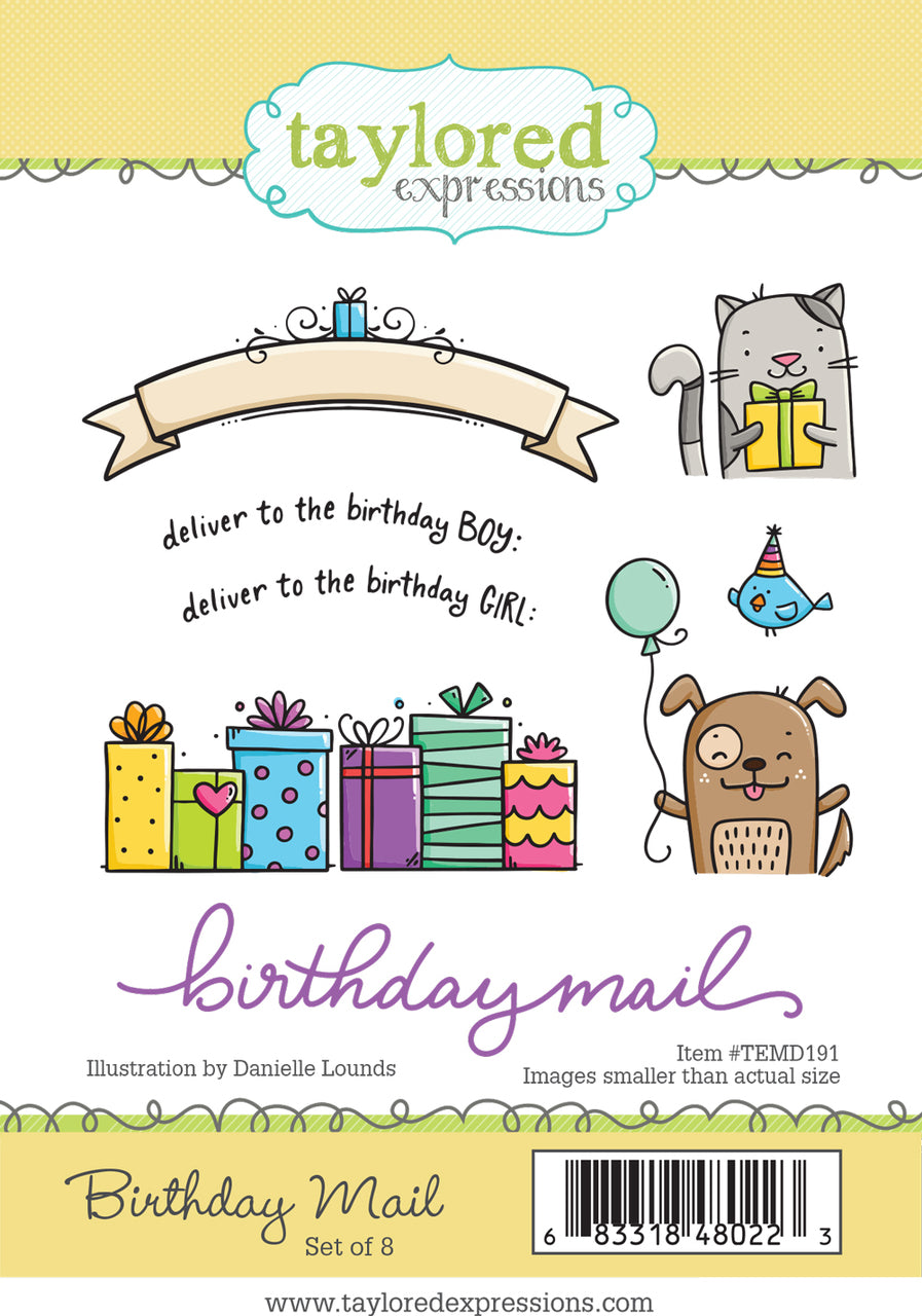 Birthday Mail Stamp Set