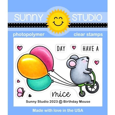 Birthday Mouse Stamp Set