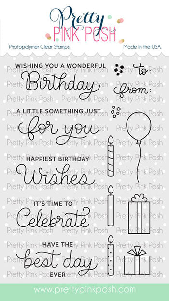 Birthday Sentiments Stamp Set