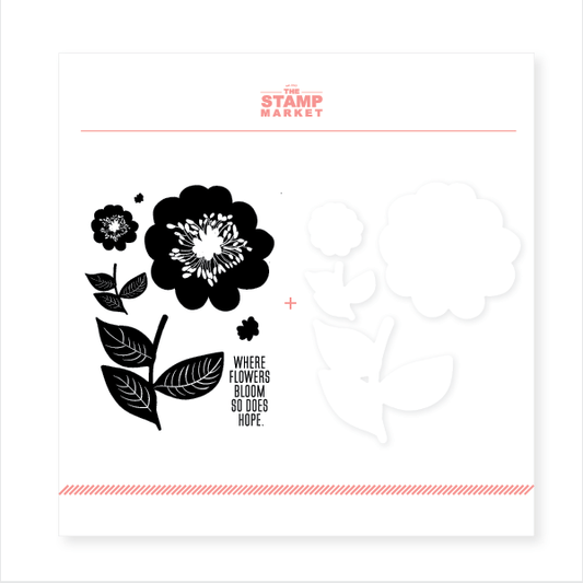Bloom with Hope Stamp & Die Bundle