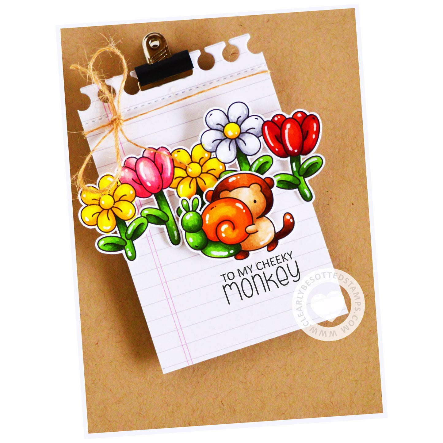 Blowing Balloons Stamp Set