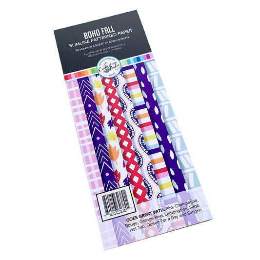Boho Fall 3.5x8.5 Slimline Paper Pad