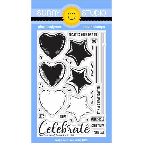Bold Balloons Stamp Set