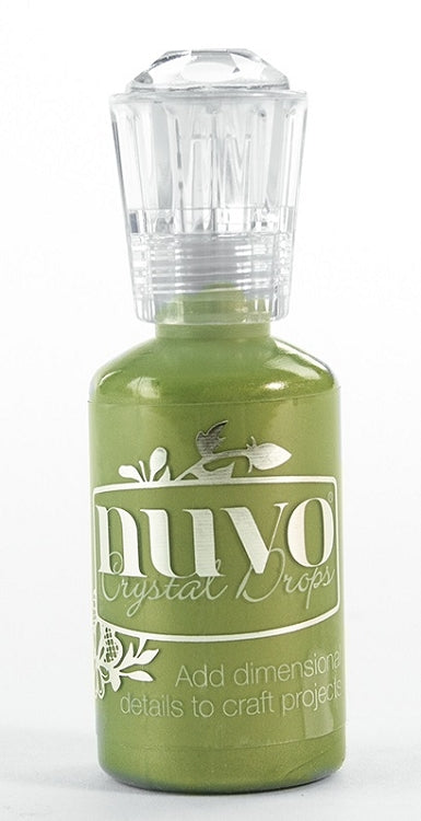 Nuvo Crystal Drops Bottle Green