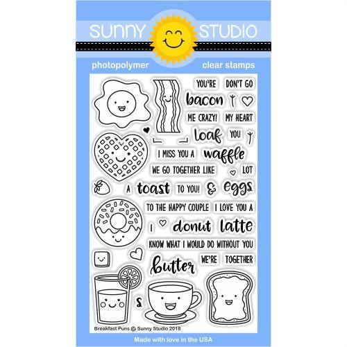 Breakfast Puns Stamp Set